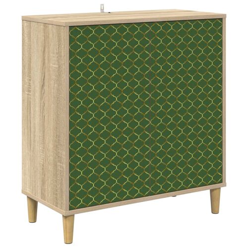 vidaXL Buffet GELEEN Sonoma 69 x 33 x 75 cm Bois d'ingénierie