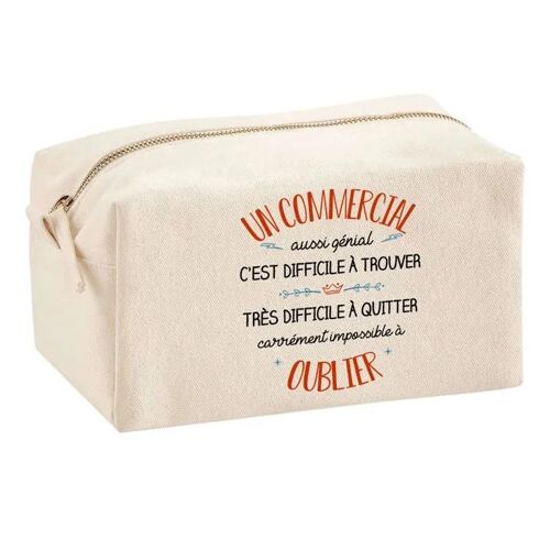 Trousse Multifonction Un Côme Aussi Génial ¿ École, Maquillage, Bureau ¿ Trousse Scolaire ¿ Idée Cadeau Collègue Noël