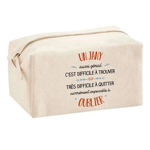 Trousse Multifonction Un Janick Aussi Génial ¿ École, Maquillage, Bureau ¿ Trousse Scolaire ¿ Idée Cadeau Collègue Noël