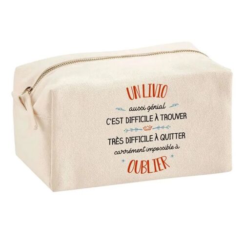 Trousse Multifonction Un Lionnel Aussi Génial ¿ École, Maquillage, Bureau ¿ Trousse Scolaire ¿ Idée Cadeau Collègue Noël