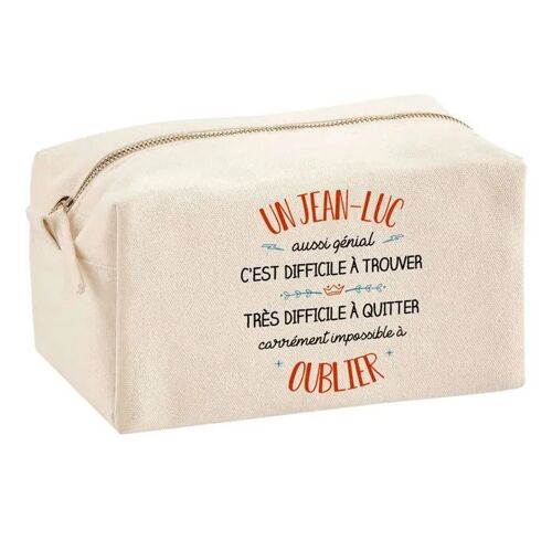 Trousse Multifonction Un Jean-Loup Aussi Génial ¿ École, Maquillage, Bureau ¿ Trousse Scolaire ¿ Idée Cadeau Collègue Noël