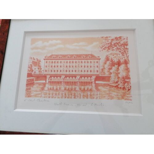 Lithographie Gérard Paul Cavalier