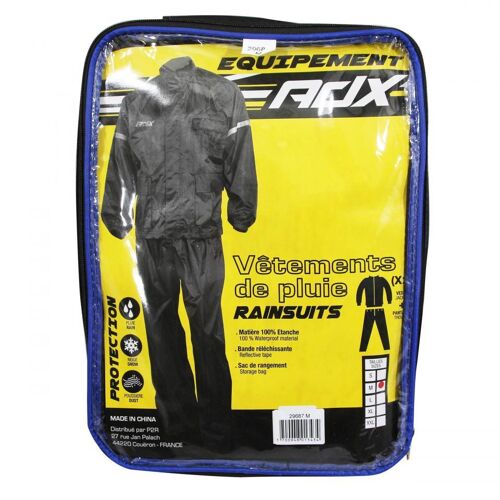 Veste Et Pantalon De Pluie Adx Pour Homme / Femme Adx Taille Xl 46/48 Neuf