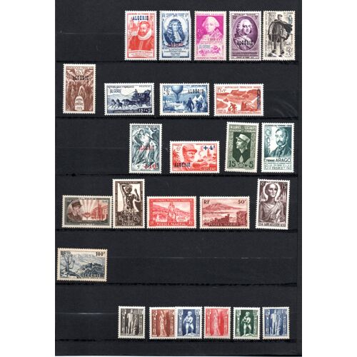 Timbres Algérie, N° 248, 253, 266, 267, 272, 275, 282, 283, 286, 287, 288 À 293, 294, 303, 318, 325, 326, 327, 331, 332, 350,