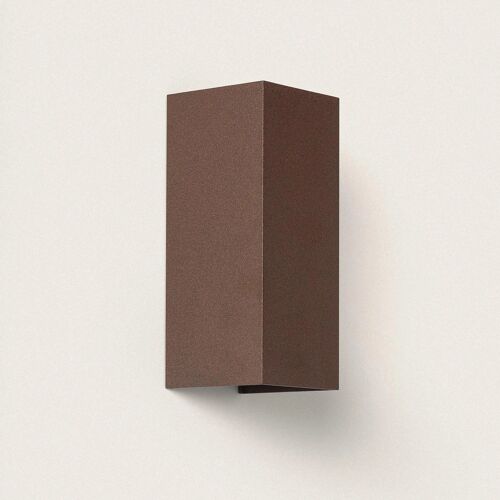 Applique Murale Extérieure Led 10 W Aluminium Double Face Cct Sélectionnable Oscilum Square Anthracite