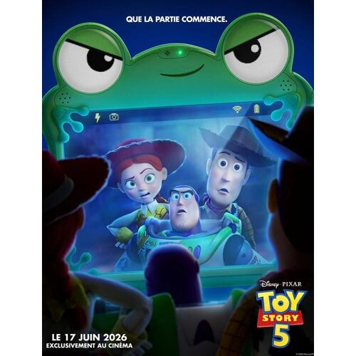 Toy Story 5 / Affiche Cinéma Originale Préventive 120x160 Cm Roulée. Année 2026