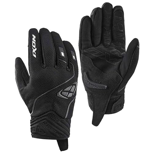 Ixon Hurricane 2 Gants De Moto Pour Dames, Noir-Blanc, Taille M Pour Femmes