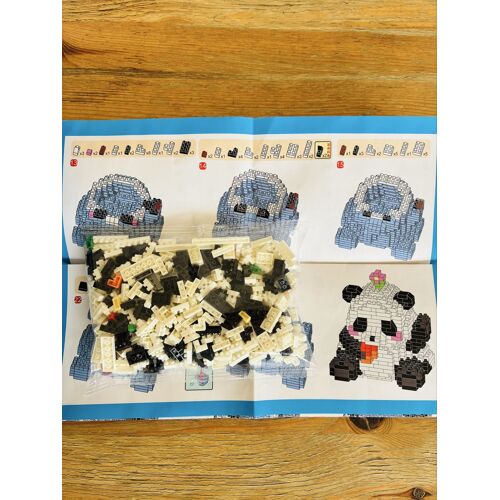Lot de 2 jeux de construction Pandas 🐼