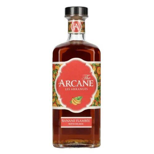 Rhum Arrangé Banane Flambée Arcane 35% Vol 70 Cl