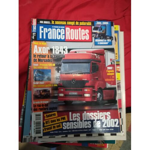 France Routes 238 De 2002 Renault Premium 420 Dci,Mercedes Axor 1843,Volvo Fh16,Daf Lf,Dufour