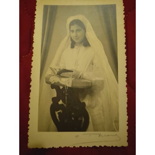 Photo Ancienne Victorienne Début 1900. 14,6x9 Cm.