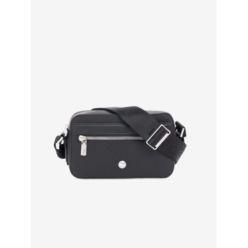Lacoste Petit sac messenger Homme Langon Petit Piqué Noir