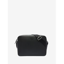Lacoste Sac à bandoulière Chantaco en cuir Noir