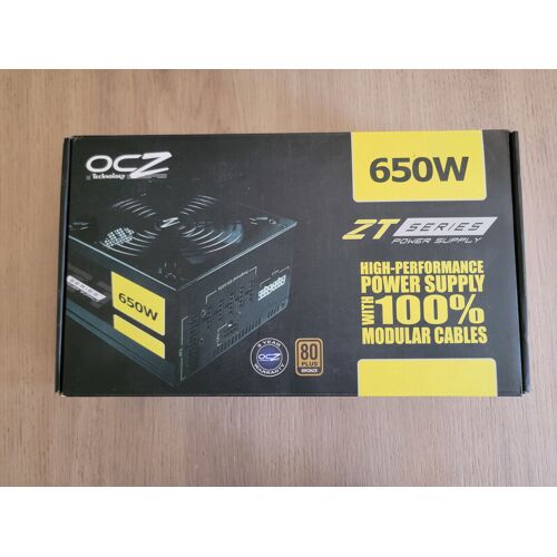 Alimentation ATX - OCZ ZT-Series 650 watts -modulaire