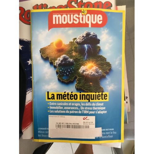 Moustique 5239 La Météo Inquiète Madonna Leandro Trossard Commanche Trail Feu! Chatterton Art Et Mons Croquez Du Cru