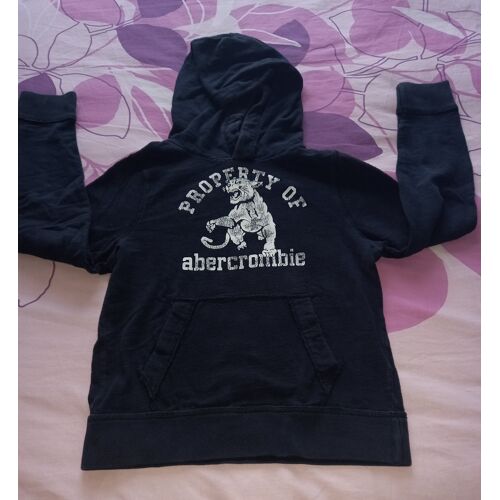 Sweat-Shirt Capuche Marine Taille L" Muscle".