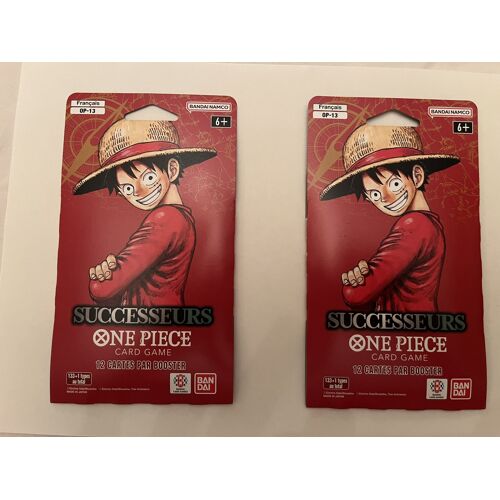 Lot De 2 Boosters One Piece Op13