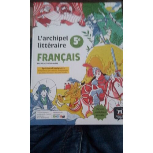 L'Archipel Littéraire Français 5 Eme Cycle 4 Livre Du Professeur