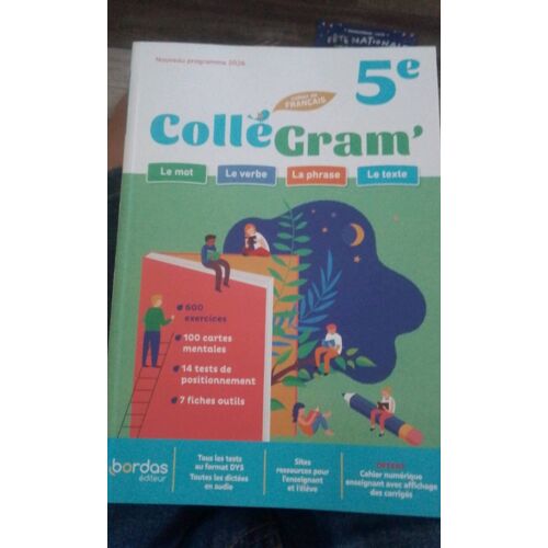 Collé Gram 5 Ème Nouveau Programme 2026