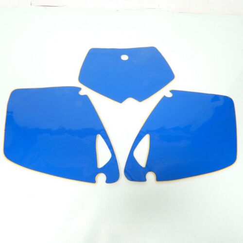 Kit Déco 3 Pièce Bleu Autocollant Stickers Ace Pour Moto Ktm 125 Sx 2t Neuf