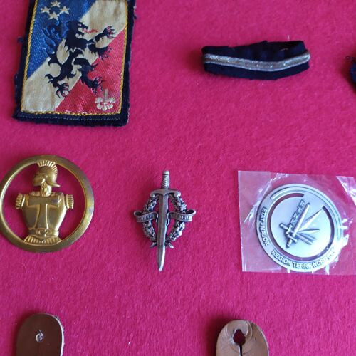 Lot Insignes Militaire 22€  Le Tout  Ou 3,50€ Au Detail