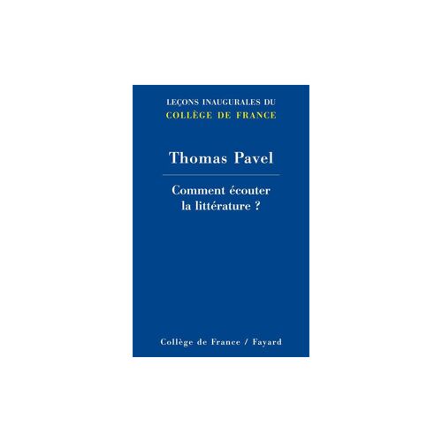 Comment Ecouter La Litterature ?