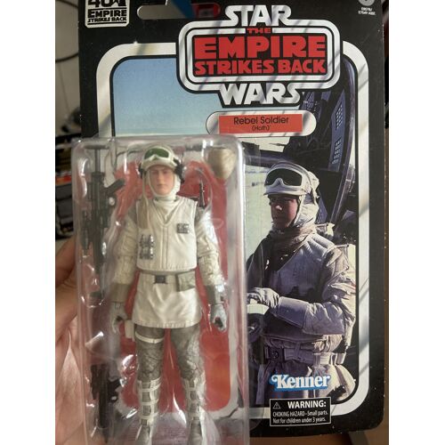 Rebel Soldier Figurine Star Wars Episode V Black Series 40th Anniversary Hasbro 