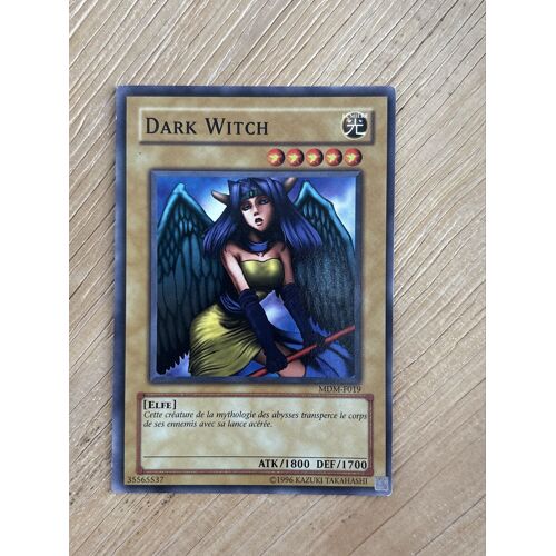 Carte Yu‑Gi‑Oh – Dark Witch – Mdm‑F019 