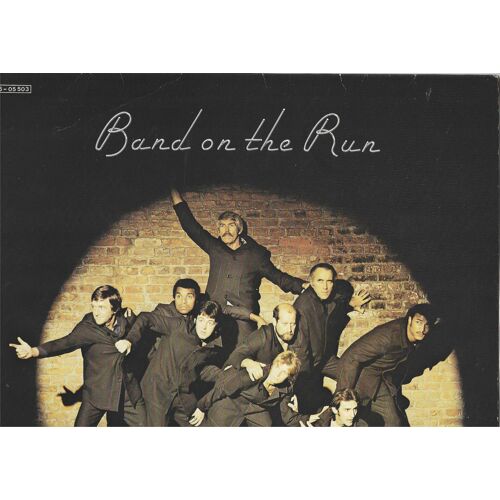 Paul Mccartney And Wings "Band On The Run " Vinyle 33 T 30 Cm - Lp - Emi Records - 1973
