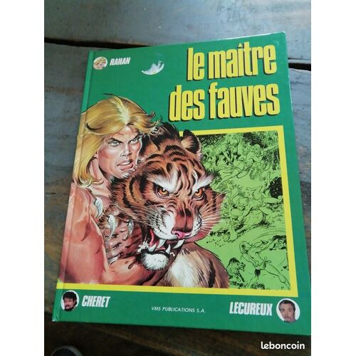 Bd Rahan Le Maître Des Fauves Cheret & Lecureux Édition Vms Publications S. A. 1986