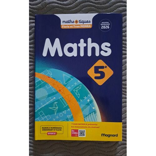 Livres De Maths - Niveau 5ème - Neufs