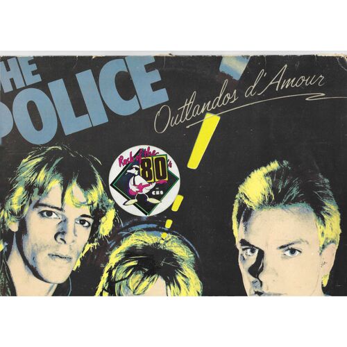 Police (The) "Outlandos D'Amour" Vinyle 33 T 30 Cm - A & M Records - 1978