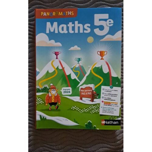 Livre De Maths - Niveau 5ème - Neuf