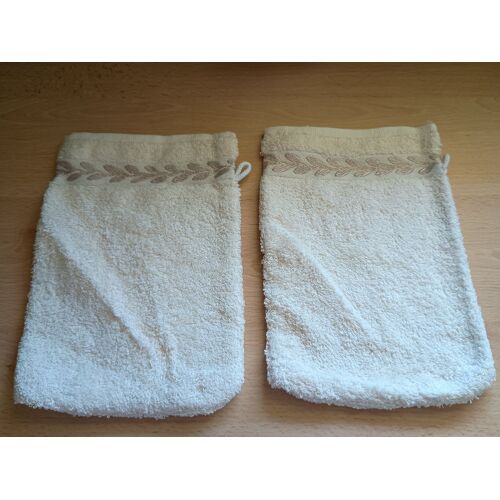 Lot De 2 Gants De Toilette - Françoise Saget
