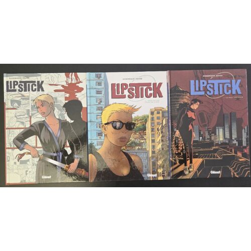 Lot De 3 Bd De La Série Lipstick De David, Eo