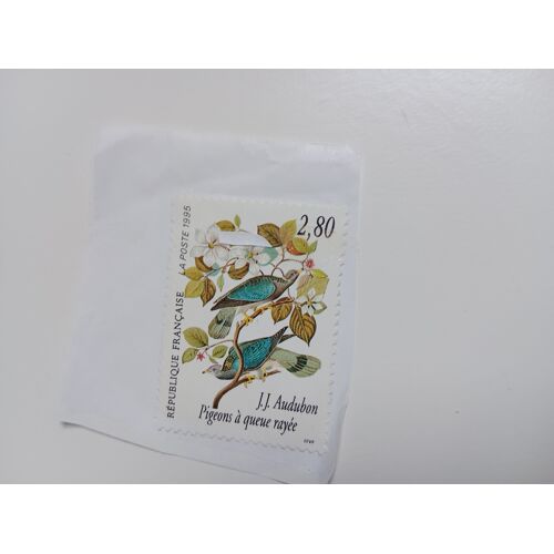 France Timbre 2,80 Yvert N° 2930 J J Audubon Pigeon A Queue Rayée De 1995