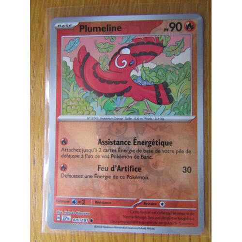Plumeline - Reverse - 026/191 - Etincelles Deferlantes
