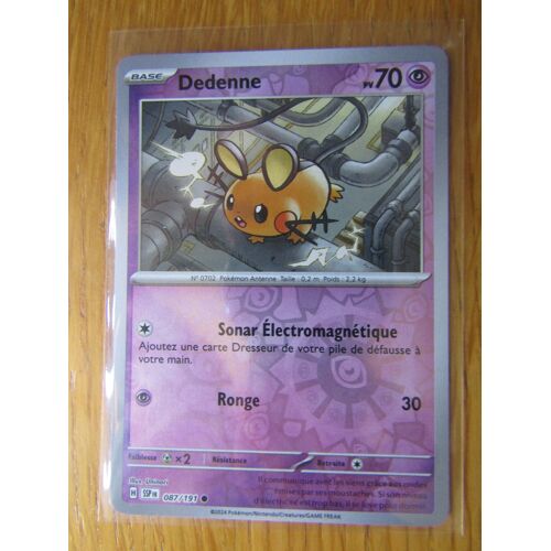 Dedenne - Reverse - 087/191 - Etincelles Deferlantes
