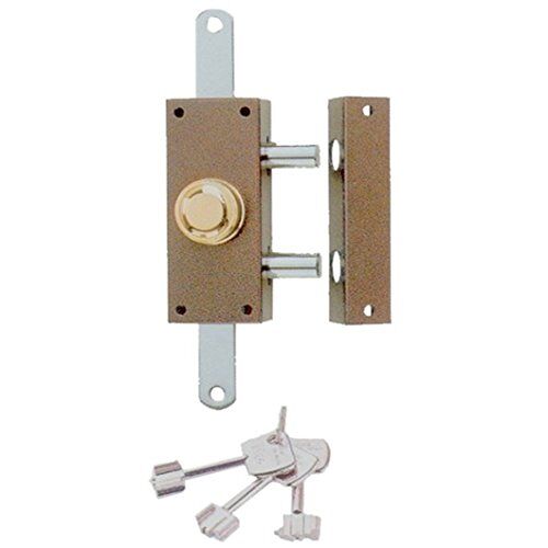 Serrure 3 points ISEO PERFECTA cylindre bouton 50 mm