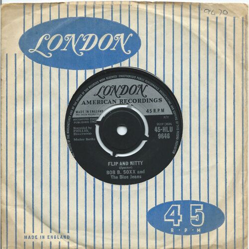 Bob B. Soxx And The Blue Jeans – Zip-A-Dee Doo-Dah