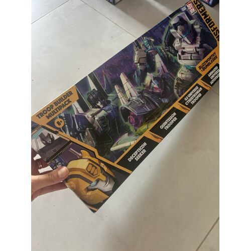 Transformers Toys Buzzworthy Bumblebee Troop Builder Multipack avec 4 figurines Transformers