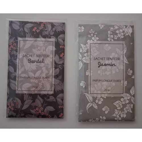 Deux sachets senteur différents