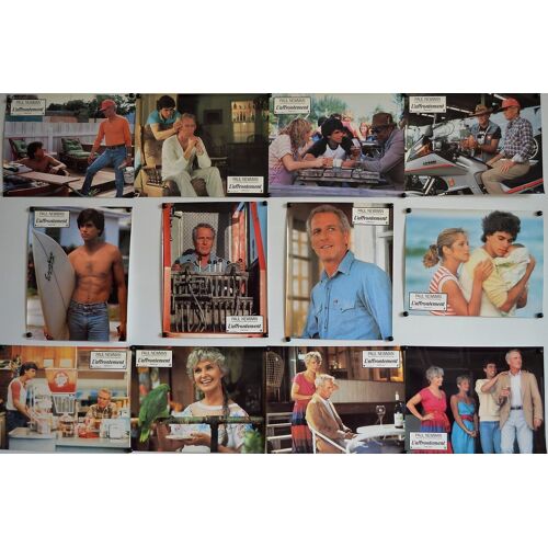 L'affrontement - Harry And/& Son : Jeu De 12 Photos D'exploitation Cinématographique - Format 21,5x27 Cm - De Et Avec Paul Newman, Morgan Freeman, Ossie Davis, Ellen Barkin - 1983