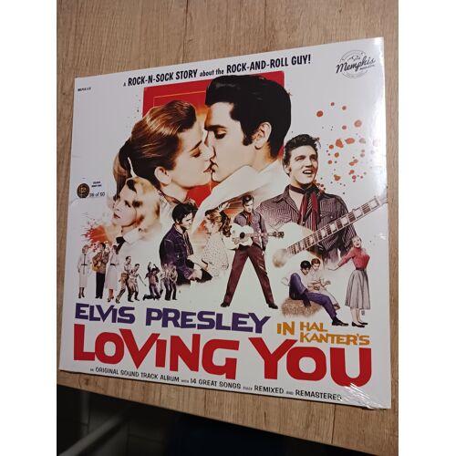 Elvis Presley Loving You Lp 33 Tours Smokey Colored Vinyl Lp Edition ! 2 Outtakes