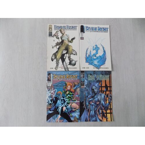 Divine Right N° 1-2-3-4 Semic Editions .