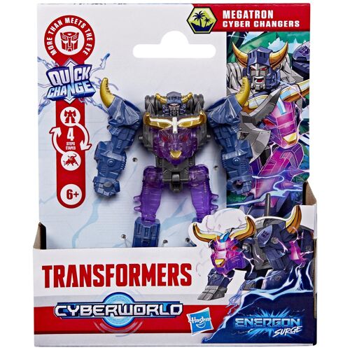 Transformers CYBERWORLD Energon Surge Cyber Changers Megatron