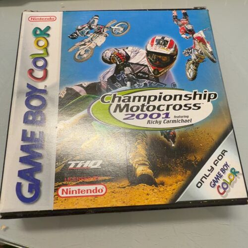 Chamionship Motocross 2001 Game Boy Color