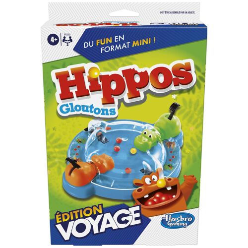 Hasbro Gaming Hippos gloutons édition Voyage
