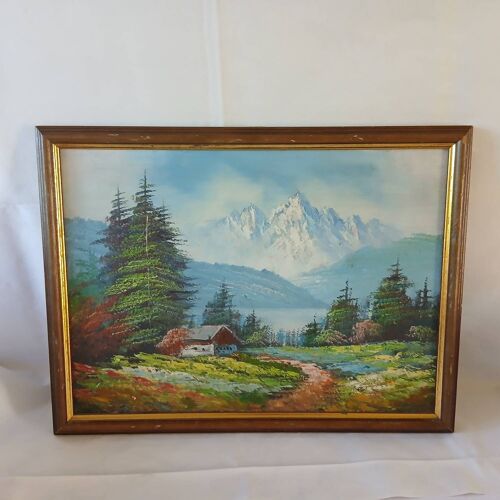 Tableau représentant un paysage