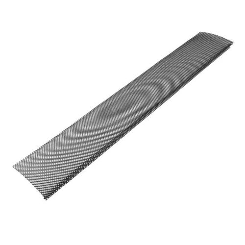 Grillage de Gouttière 152,4 mm-Duoku-Protection en Acier Noir Thermolaqué, Longueur Totale 22,86 m, Barrière contre Feuilles